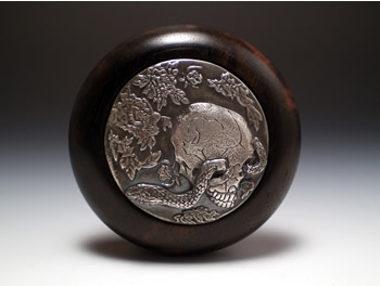 時代物 蛇と髑髏 みまもり 