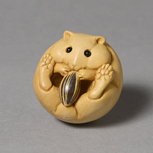 現代根付 永島信也 妖怪少女えんえんら 永島信也 販売中